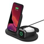 Belkin 3v1 Bezdrátové nabíjení pro iPhone/Apple Watch/AirPods, černá WIZ001vfBK