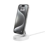 Belkin Belkin BOOST CHARGE™ PRO konvertibilní Qi2 15W magnetický nabíjecí stojan, bez adaptéru, bílá WIA008btWH
