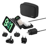 Belkin BOOST CHARGE™ PRO Qi2 3v1 Bezdrátová skládací cestovní podložka pro iPhone/Apple Watch/AirPods, černá WIZ024hqBK