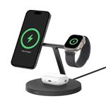 Belkin BOOST CHARGE™ PRO Qi2 3v1 Bezdrátové nabíjení pro iPhone/Apple Watch/AirPods, černá WIZ032kqBK