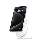 Belkin BOOST CHARGE™ Qi2 15W Magnetický nabíjecí stojan, skládací, bez adaptéru, bílá WIB007hqWH