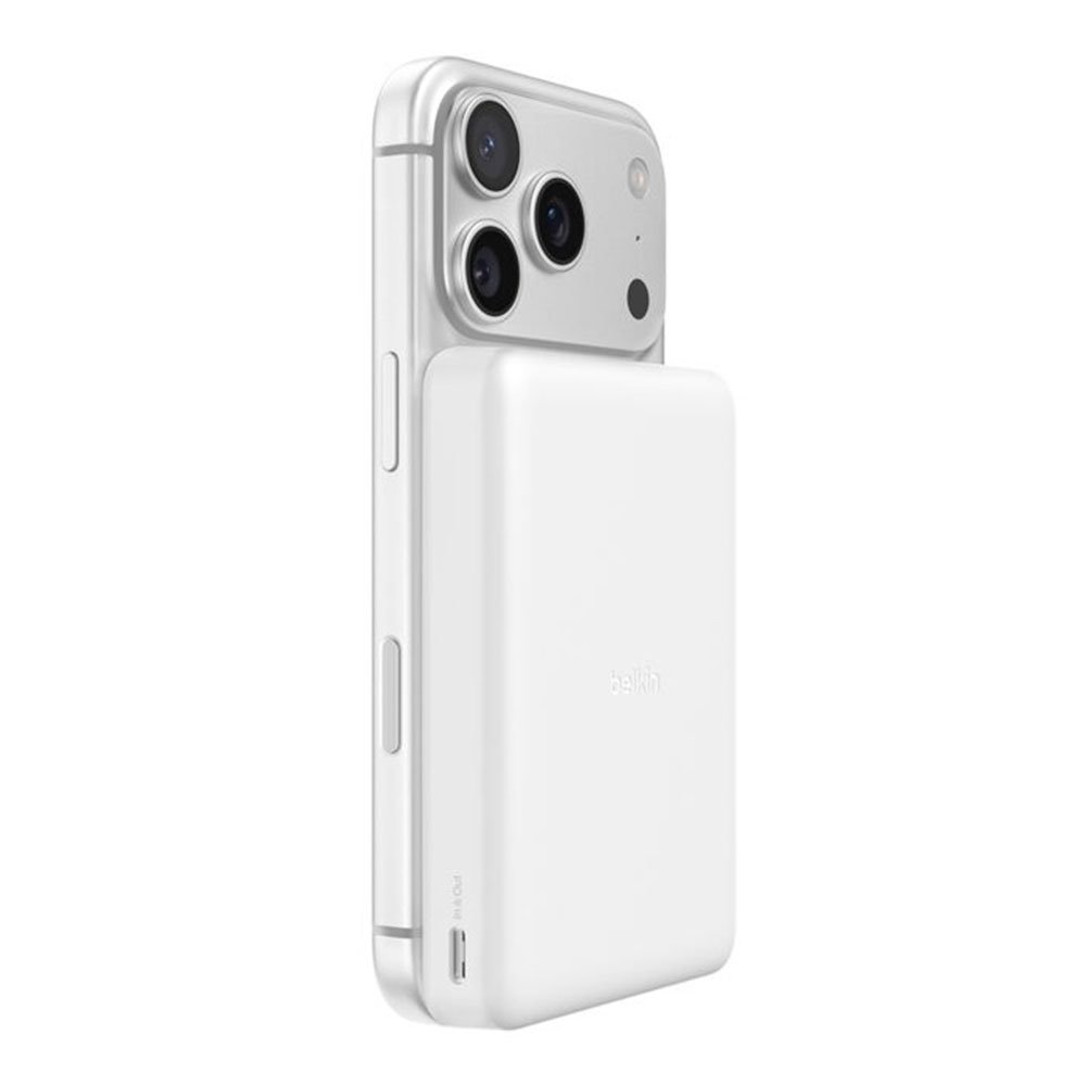 Belkin Boost Charge Slim Magnetic Powerbank 10K - White BPD015hqWH