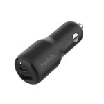 Belkin Car Charger 42W - 30w USB-C + 12W USB-A CCB005btBK