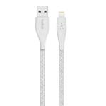 BELKIN DuraTek Plus Lightning na USB-A 1,2m, bílý F8J236bt04-WHT