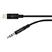 Belkin kabel Lightning - 3,5mm jack, 0,9m - černý AV10172bt03-BLK