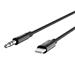 Belkin kabel Lightning - 3,5mm jack, 0,9m - černý AV10172bt03-BLK