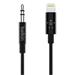 Belkin kabel Lightning - 3,5mm jack, 1,8m - černý AV10172bt06-BLK