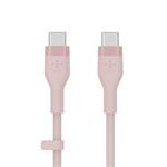 Belkin kabel USB-C na USB-C 3M, růžový CAB009bt3MPK