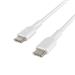 BELKIN kabel USB-C - USB-C, 2m, bílý CAB003bt2MWH