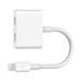 Belkin Lightning adaptér/rozdvojka 1x Lightning M/ 2x Lightning F F8J198btWHT