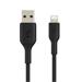 Belkin Lightning kabel, 15cm, černý CAA001bt0MBK