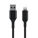 Belkin Lightning Smart LED kabel, 1,2m, stříbrný - odolný CAA007bt04GR