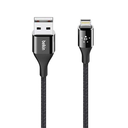 BELKIN MIXIT DuraTek Lightning - USB Cable, black F8J207bt04-BLK