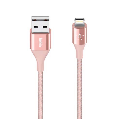 BELKIN MIXIT DuraTek Lightning - USB Cable, rose gold F8J207bt04-C00