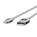 BELKIN MIXIT DuraTek Lightning - USB Cable, silver F8J207bt04-SLV