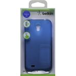 BELKIN PC metalické pouzdro pro Galaxy S4 modré F8M566btC02