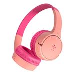Belkin SOUNDFORM mini bezdrátová sluchátka pro děti růžová AUD002btPK