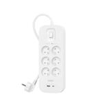 Belkin SURGE 6OT 650J, 18W, USB A + C, Pol SRB002ca2M