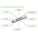 BELKIN SurgeStrip přep.ochrana,6 zásuvek,650J,2USB BSV604ca2M