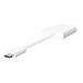 Belkin USB-C adaptér/rozdvojka - USB-C napájení + USB-C audio / nabíjecí adaptér, bílá F7U081btWH