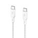 Belkin USB-C na USB-C kabel 100W, 3m, bílý - odolný CAB014bt3MWH
