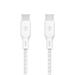 Belkin USB-C na USB-C kabel 100W, 3m, bílý - odolný CAB014bt3MWH