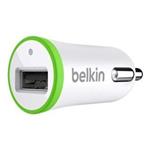 Belkin USB micro nabíječka MobiosCar do autozásuvky 1x2.1A, bílá F8J051cwWHT