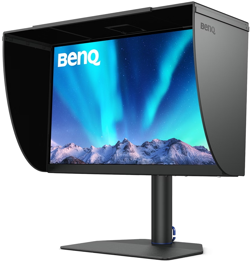 BENQ 27" LED SW272QN/ IPS panel/ 2560x1600/ 1000:1/ 300cdm/ 5ms/ HDMI/ DP/ USB/ USB-C/ pivot/ Power Deliver 9H.Y0DLB.QBE