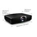 BenQ DLP Projektor W4100i 3D 4K UHD (3840x2160)/2600 ANSI lm/1.0÷1.6/3M:1/2xHDMI/2xUSB-A/USB-B/RS-232/LAN/R 9H.R0G77.G8E