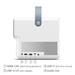 BenQ GP100/ Full HD LED Mini projektor/ DLP/ LED/ Android 11 / 1000ANSI/ 100000:1/ BT/ Wi-Fi/ HDMI/ USB A/C 9H.JRK77.99E