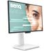 BenQ LCD GW2490TC 23,8" IPS/1920x1080/5ms/250nits/1500:1/HDMI/DP/VESA/pivot/repro/bílá 9H.LNMLA.TBE