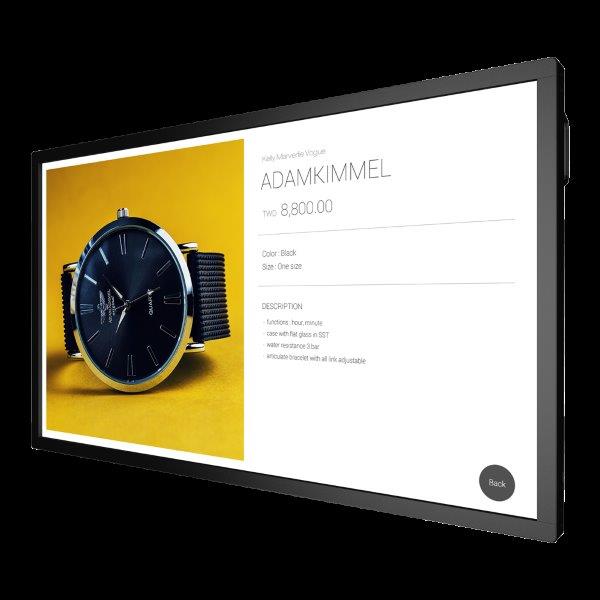 BenQ LCD IL550 55" 1920x1080/1100:1/450 nits/10-point touch/HDMI/DVI/DP/RJ45/RS232/USB 9H.F0KPT.RA1