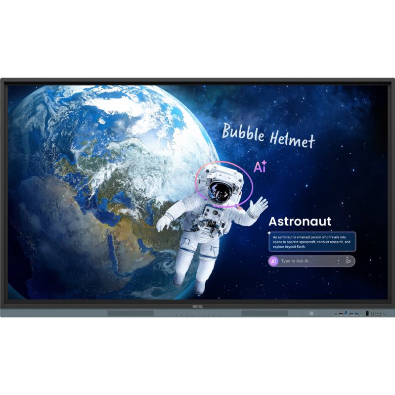 BenQ LCD RE7505 75" IPS Touch/8GB/128GB/Android 16 interaktivní, dotykový 9H.FD1TK.DE1