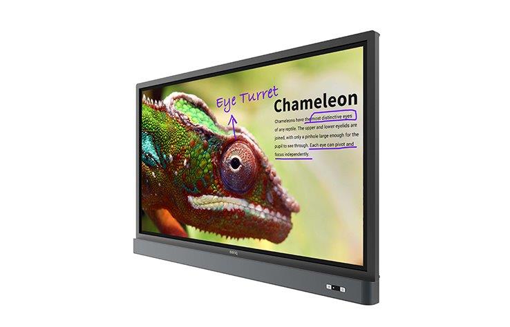 BenQ LCD RM6501K 65" LED/3840x2160/1200:1/450 cd/m2/10-point touch/D-Sub/4xHDMI/4xUSB/RS232/RJ45/VESA/Low B 9H.F4PTK.DE2