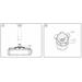 BenQ stropný držiak na projektor univerzálny - Universal Ceiling mount G3- 5J.JAM10.001