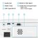 BenQ TH575i DLP Full HD, 3800ANSI, 15 000:1, HDMI, USB-C, RS232, 10W speaker, Google TV 9H.JRF77.1JE