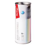 Berlingo, grafitová tužka Silk Touch, color, 72ks, bez pryže BP00930