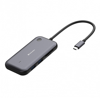 Bezdrôtový adaptér USB-C s rozbočovačom WDA-01 Share My Screen 1080p 32146, čierny, dĺžka kábla 15c