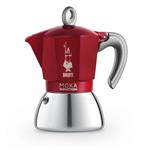 Bialetti Moka Induction Červená 2 Šálky 8006363029247