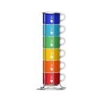 Bialetti SET 6 CUPS COLOR 8002617028639