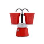 Bialetti Set Mini Express Červ. +2 šálky 8006363030489