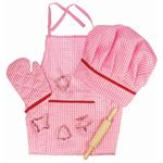 Bigjigs Toys BJ609 Růžový set šéfkuchařk 0691621246092
