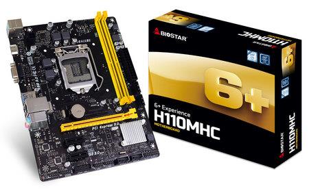 Biostar H110MHC, LGA 1151, H110, DDR4-2400, USB 3.0