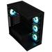BitFenix skříň CETO Cube / 4x 120mm ARGB fan / 2x USB 3.0 / USB-C / tvrzené sklo / černá BFC-CET-300-KKGSK-4A