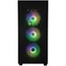 BitFenix skříň Flow FRGB/ ATX / 4x 120mm FRGB fan / 2x USB 3.0 / tvrzené sklo / černá BFC-FLO-300-KKGSK-4F