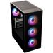 BitFenix skříň Grafi / ATX / 4x120 mms FRGB fan / 2x USB 3.0 / USB 2.0 / tvrzené sklo / černá BFC-GRM-KKGSK-4F