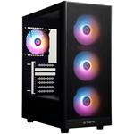 BitFenix skříň Grafi / ATX / 4x120 mms FRGB fan / 2x USB 3.0 / USB 2.0 / tvrzené sklo / černá BFC-GRM-KKGSK-4F