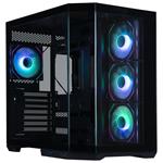 BitFenix skříň T10 Negro / ATX / 4x 120mm ARGB fan + controller BFC-T10-300-KKGSK-4A