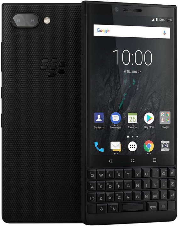Blackberry Key 2 DS Athena 128GB Black PRD-63828-009