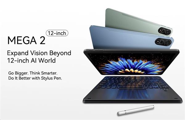 Blackview MEGA 2 12" FHD 1200x2000 60Hz 6GB+256GB Unisoc T615 Octa-core 1.6GHz Cam 8MP/16MP 9000mAh Android MEGA2_CG6_EU